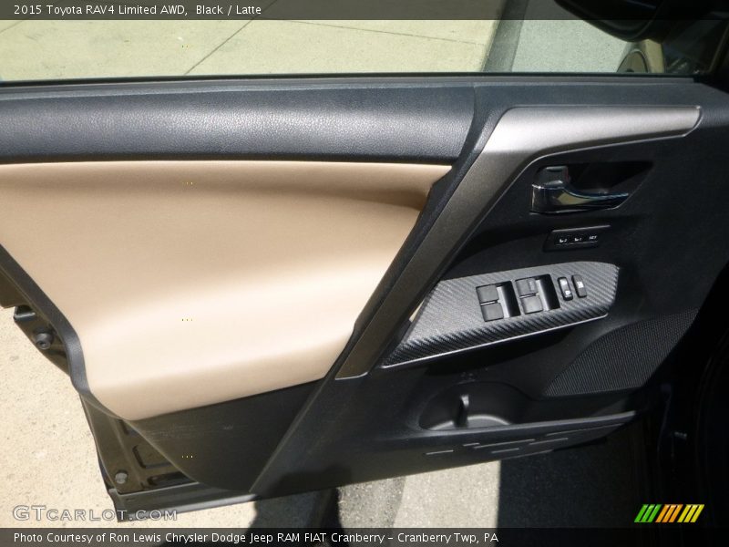 Black / Latte 2015 Toyota RAV4 Limited AWD
