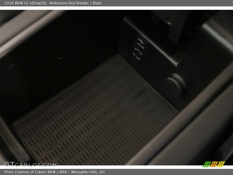 Melbourne Red Metallic / Black 2016 BMW X3 xDrive28i