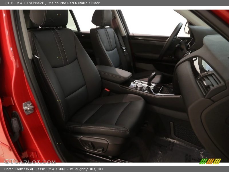 Melbourne Red Metallic / Black 2016 BMW X3 xDrive28i