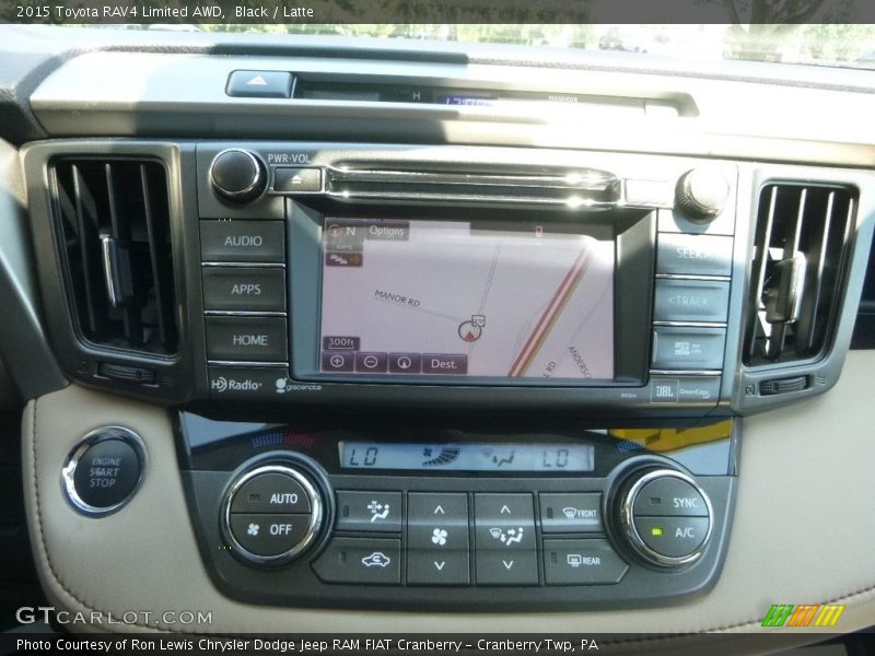 Black / Latte 2015 Toyota RAV4 Limited AWD