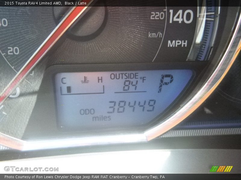 Black / Latte 2015 Toyota RAV4 Limited AWD