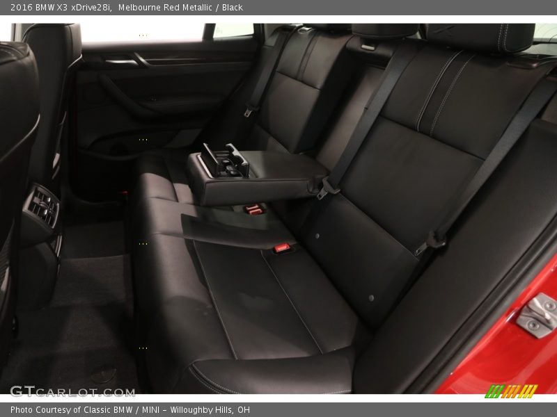 Melbourne Red Metallic / Black 2016 BMW X3 xDrive28i