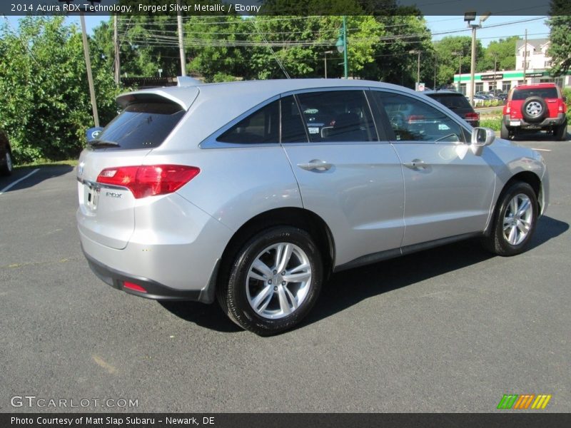 Forged Silver Metallic / Ebony 2014 Acura RDX Technology
