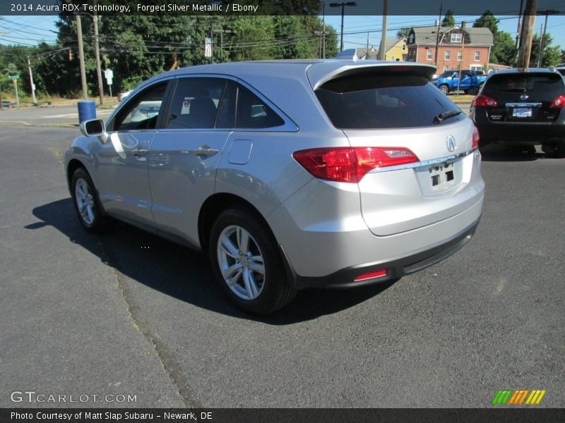 Forged Silver Metallic / Ebony 2014 Acura RDX Technology