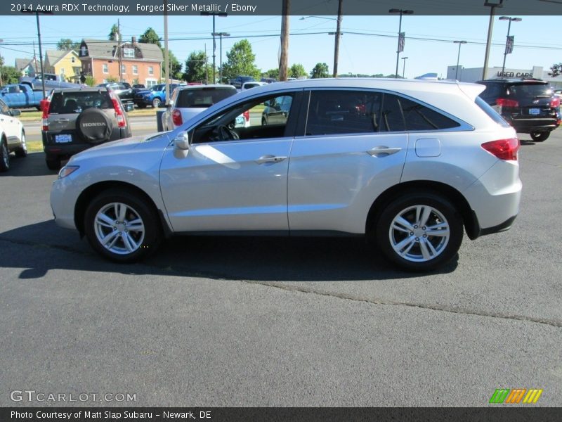 Forged Silver Metallic / Ebony 2014 Acura RDX Technology