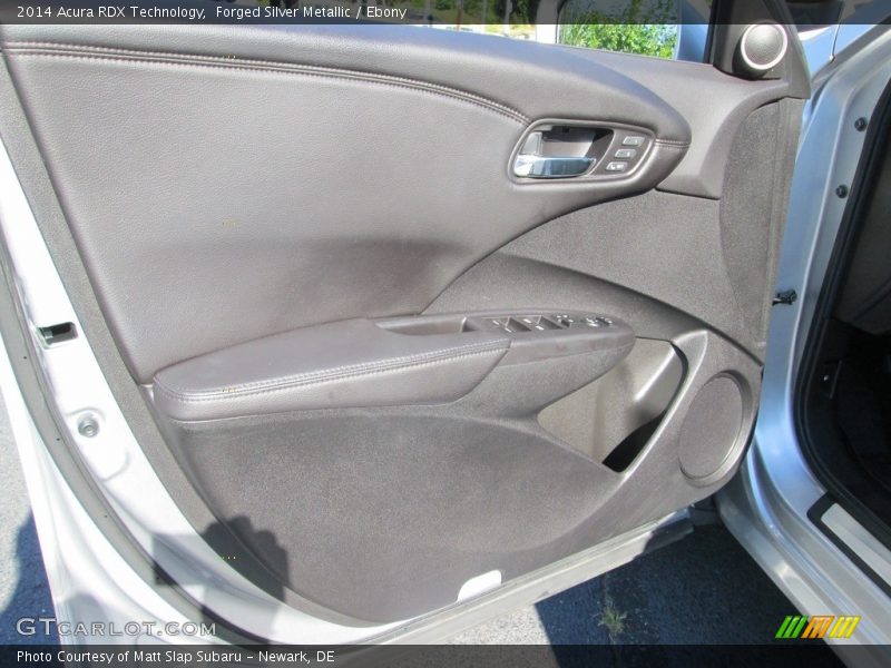 Forged Silver Metallic / Ebony 2014 Acura RDX Technology