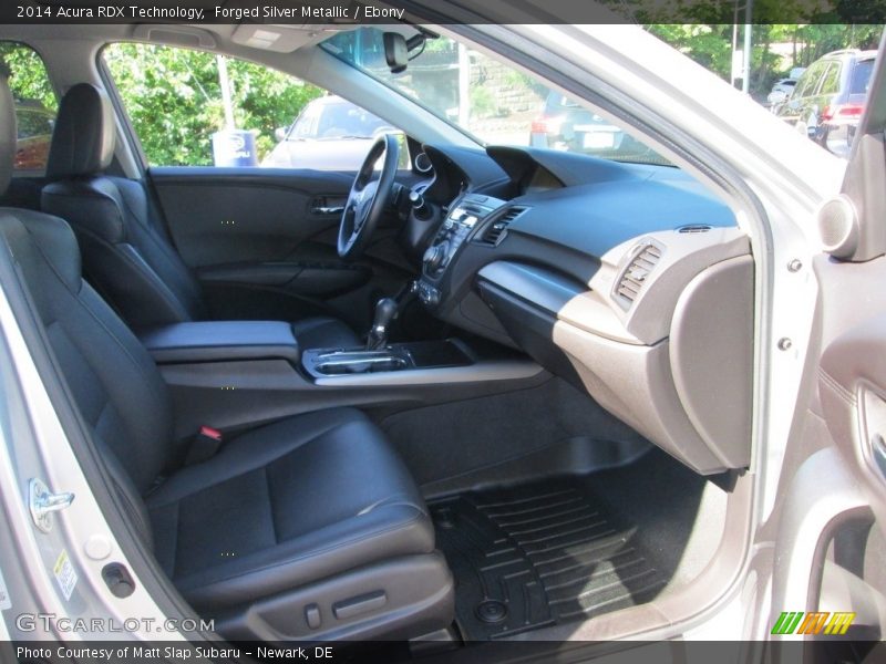 Forged Silver Metallic / Ebony 2014 Acura RDX Technology