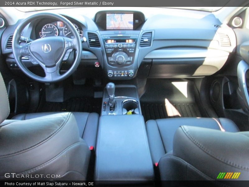 Forged Silver Metallic / Ebony 2014 Acura RDX Technology