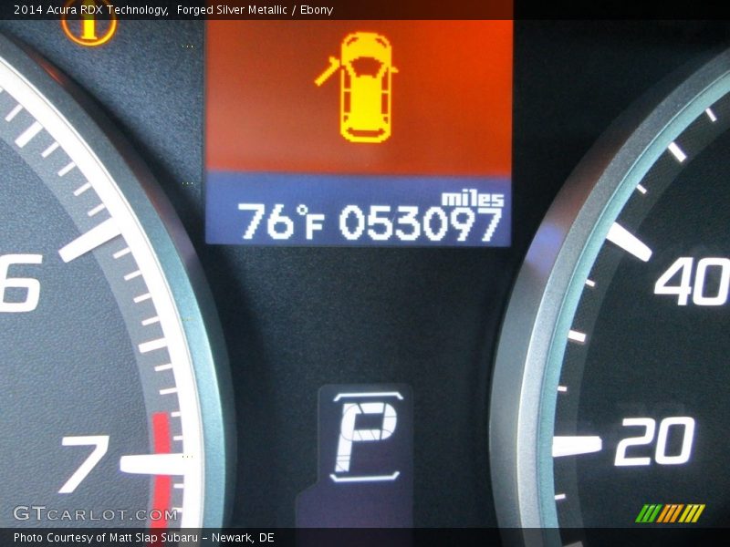 Forged Silver Metallic / Ebony 2014 Acura RDX Technology