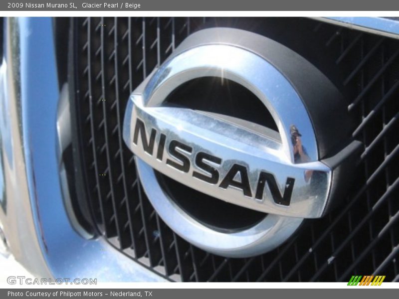 Glacier Pearl / Beige 2009 Nissan Murano SL