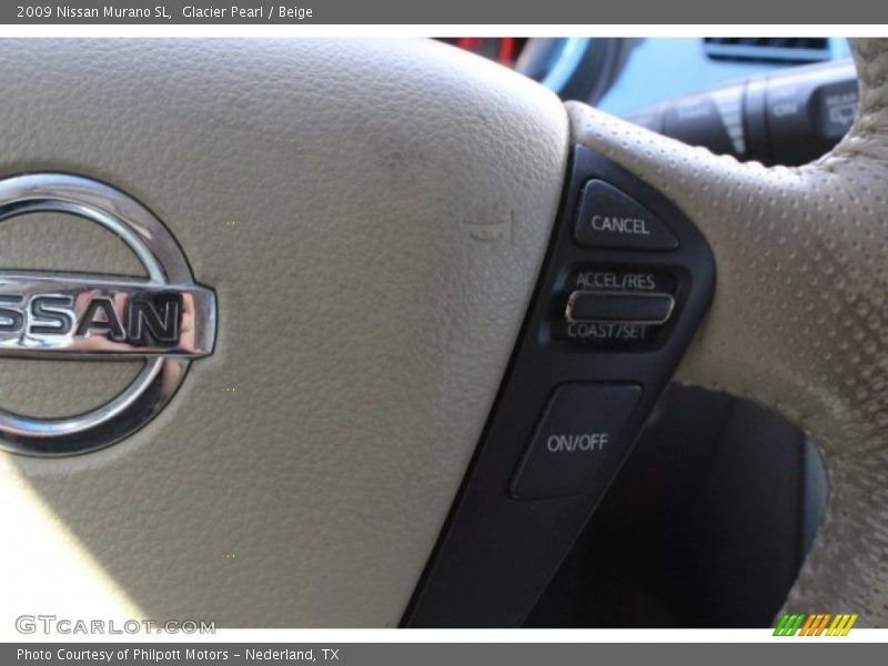 Glacier Pearl / Beige 2009 Nissan Murano SL