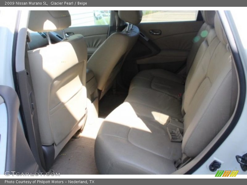 Glacier Pearl / Beige 2009 Nissan Murano SL