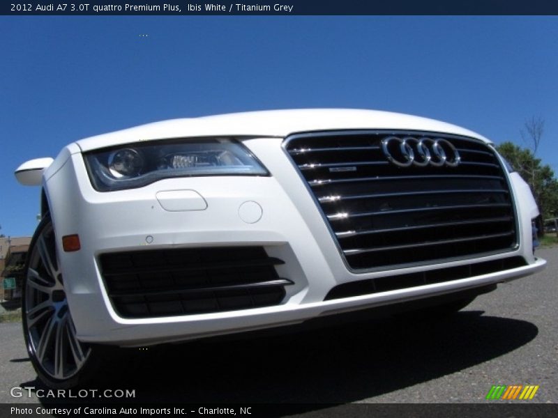 Ibis White / Titanium Grey 2012 Audi A7 3.0T quattro Premium Plus
