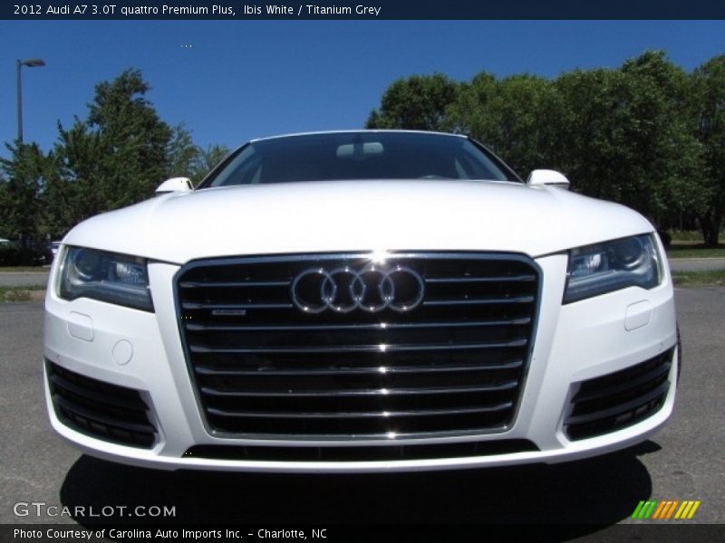 Ibis White / Titanium Grey 2012 Audi A7 3.0T quattro Premium Plus