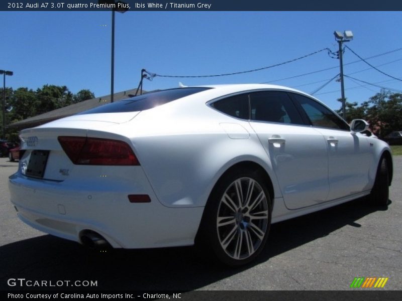 Ibis White / Titanium Grey 2012 Audi A7 3.0T quattro Premium Plus