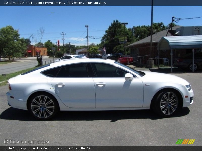 Ibis White / Titanium Grey 2012 Audi A7 3.0T quattro Premium Plus