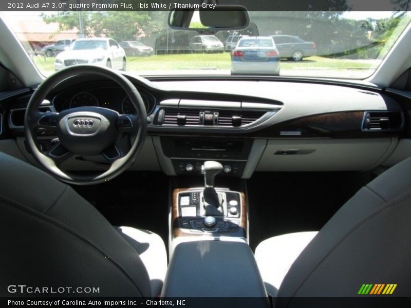 Ibis White / Titanium Grey 2012 Audi A7 3.0T quattro Premium Plus