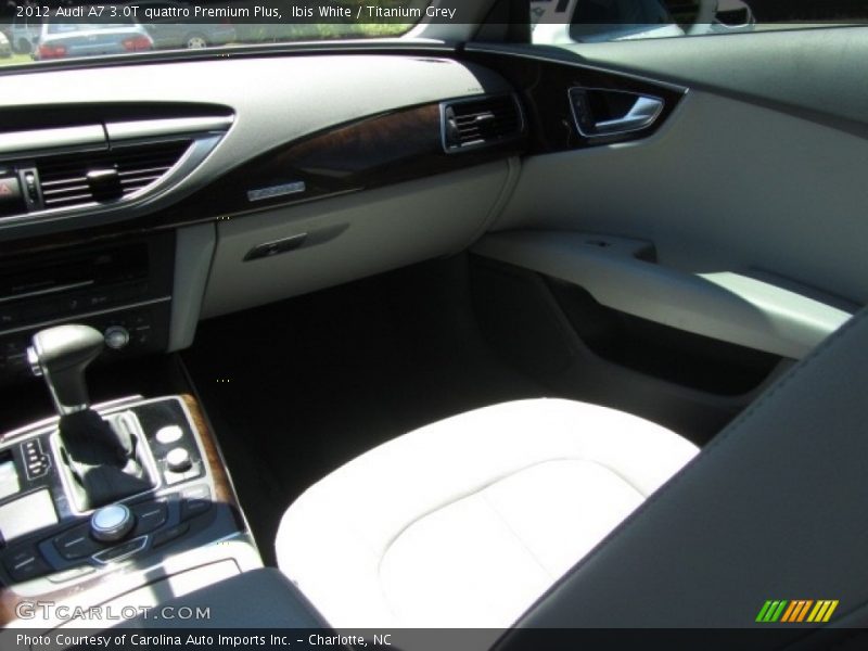 Ibis White / Titanium Grey 2012 Audi A7 3.0T quattro Premium Plus