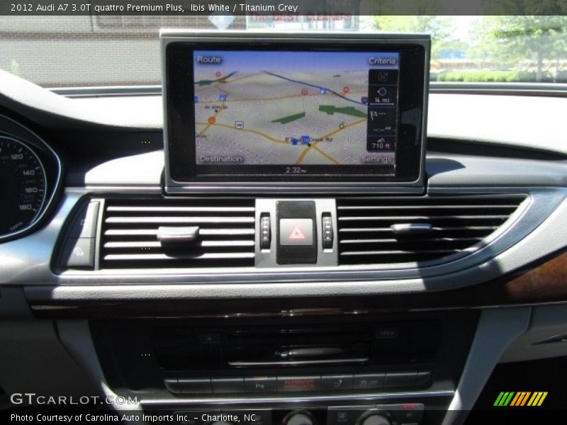 Ibis White / Titanium Grey 2012 Audi A7 3.0T quattro Premium Plus