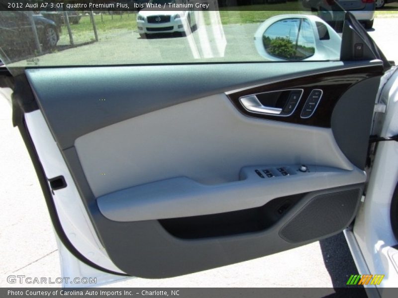 Ibis White / Titanium Grey 2012 Audi A7 3.0T quattro Premium Plus