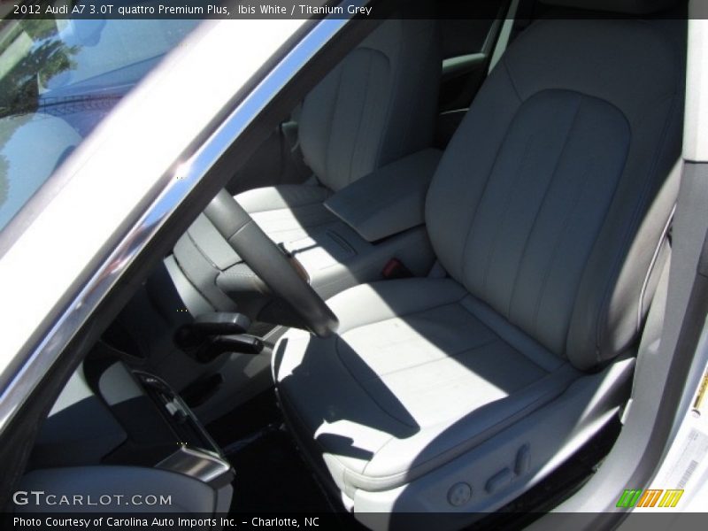Ibis White / Titanium Grey 2012 Audi A7 3.0T quattro Premium Plus