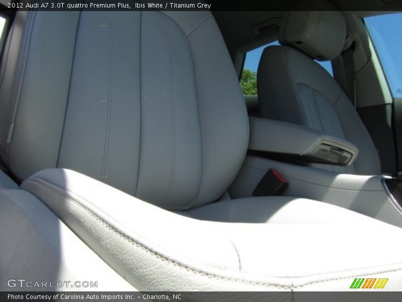 Ibis White / Titanium Grey 2012 Audi A7 3.0T quattro Premium Plus