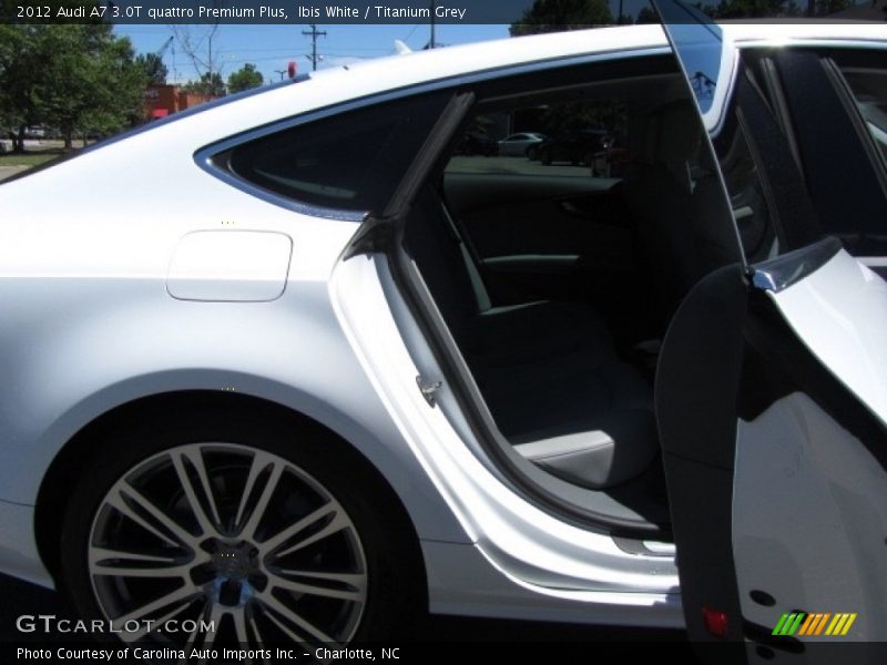 Ibis White / Titanium Grey 2012 Audi A7 3.0T quattro Premium Plus