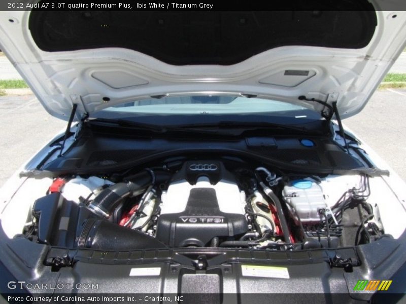 Ibis White / Titanium Grey 2012 Audi A7 3.0T quattro Premium Plus