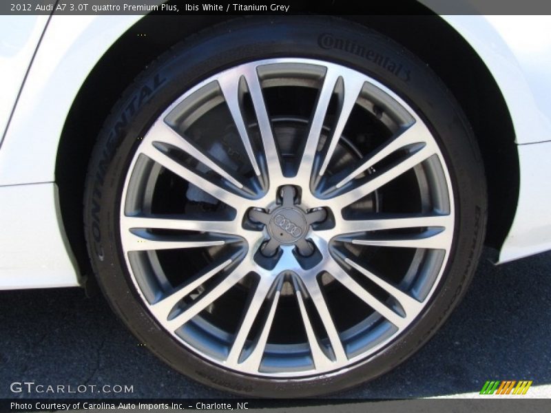 Ibis White / Titanium Grey 2012 Audi A7 3.0T quattro Premium Plus