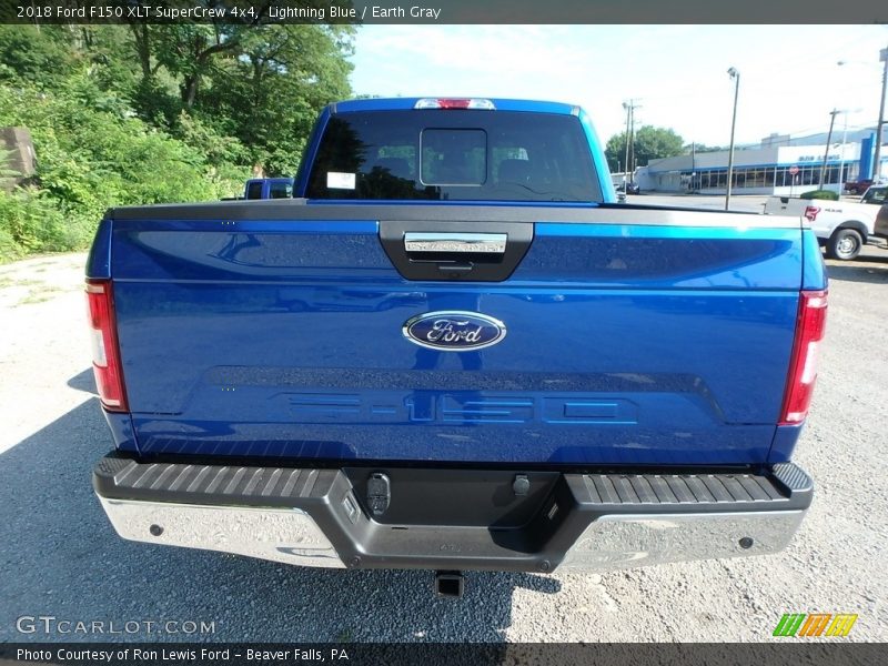 Lightning Blue / Earth Gray 2018 Ford F150 XLT SuperCrew 4x4