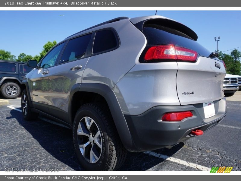 Billet Silver Metallic / Black 2018 Jeep Cherokee Trailhawk 4x4
