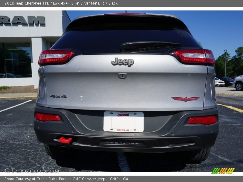 Billet Silver Metallic / Black 2018 Jeep Cherokee Trailhawk 4x4