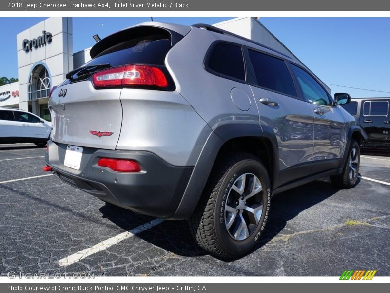 Billet Silver Metallic / Black 2018 Jeep Cherokee Trailhawk 4x4