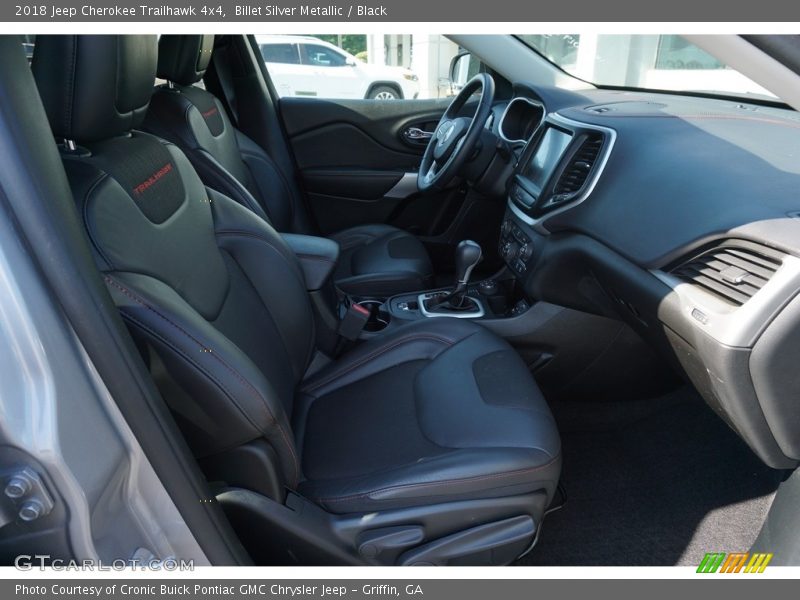 Billet Silver Metallic / Black 2018 Jeep Cherokee Trailhawk 4x4