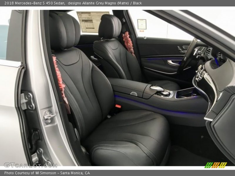 designo Allanite Grey Magno (Matte) / Black 2018 Mercedes-Benz S 450 Sedan