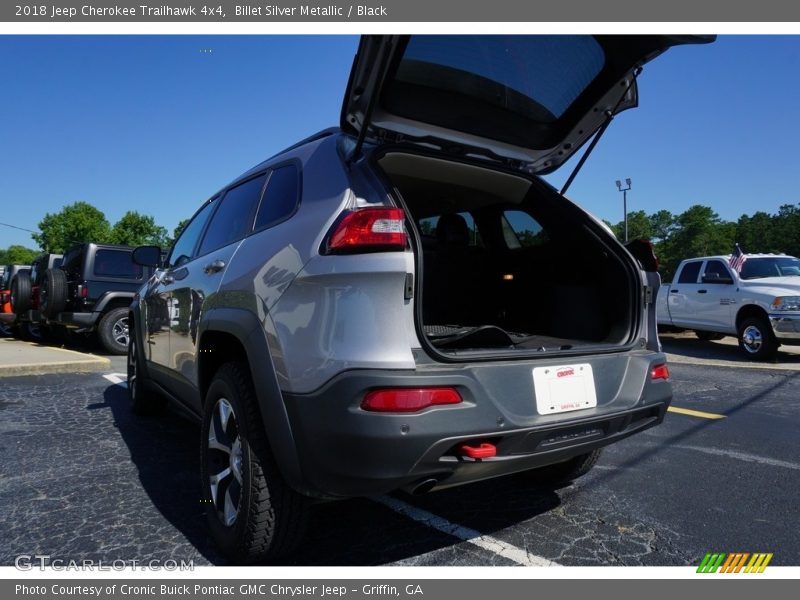 Billet Silver Metallic / Black 2018 Jeep Cherokee Trailhawk 4x4
