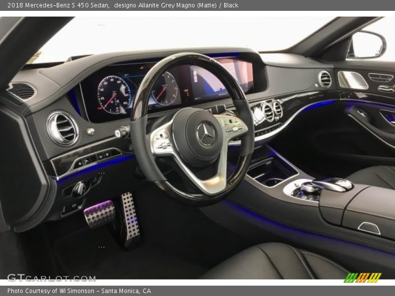 designo Allanite Grey Magno (Matte) / Black 2018 Mercedes-Benz S 450 Sedan