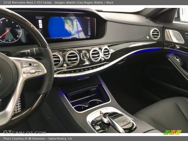 designo Allanite Grey Magno (Matte) / Black 2018 Mercedes-Benz S 450 Sedan