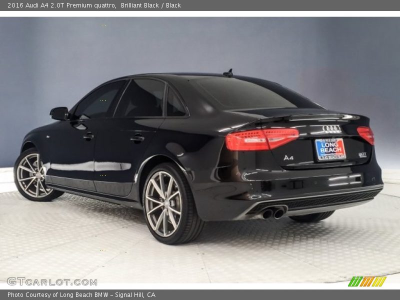 Brilliant Black / Black 2016 Audi A4 2.0T Premium quattro