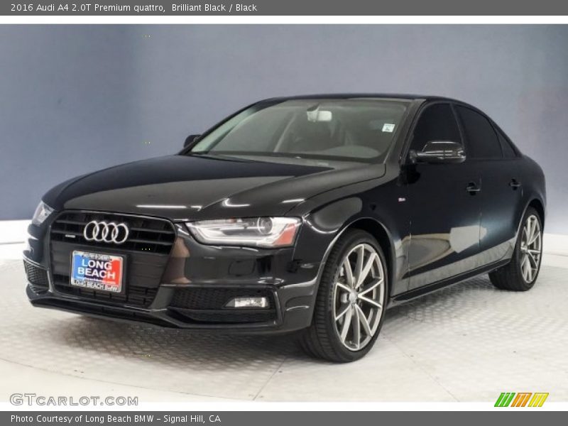 Brilliant Black / Black 2016 Audi A4 2.0T Premium quattro