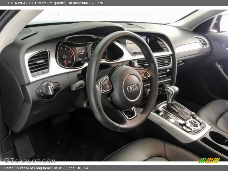 Brilliant Black / Black 2016 Audi A4 2.0T Premium quattro