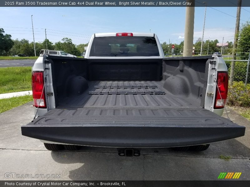 Bright Silver Metallic / Black/Diesel Gray 2015 Ram 3500 Tradesman Crew Cab 4x4 Dual Rear Wheel