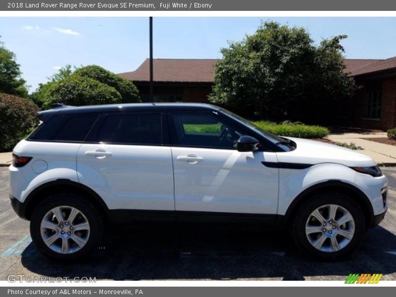 Fuji White / Ebony 2018 Land Rover Range Rover Evoque SE Premium