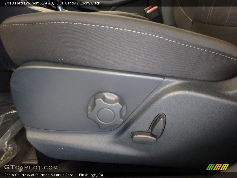 Blue Candy / Ebony Black 2018 Ford EcoSport SE 4WD