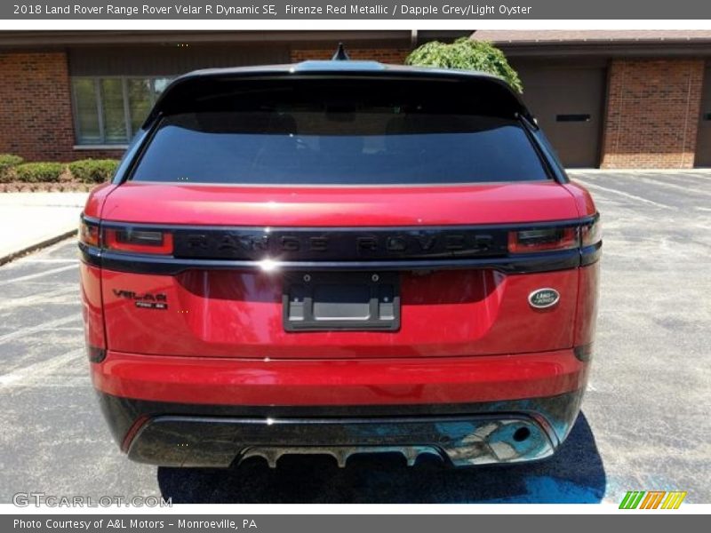 Firenze Red Metallic / Dapple Grey/Light Oyster 2018 Land Rover Range Rover Velar R Dynamic SE