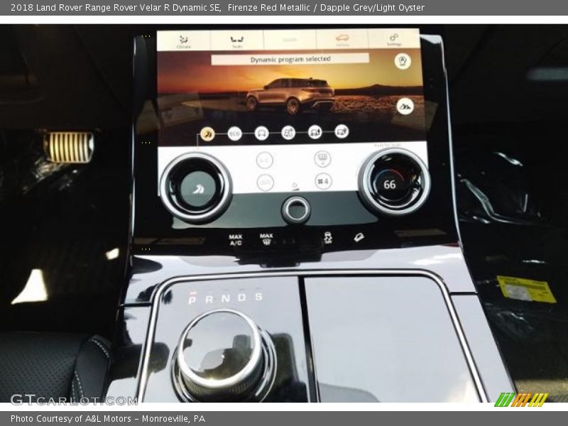 Firenze Red Metallic / Dapple Grey/Light Oyster 2018 Land Rover Range Rover Velar R Dynamic SE