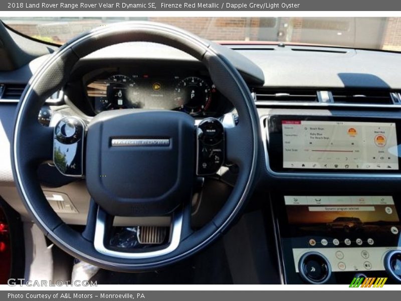 Firenze Red Metallic / Dapple Grey/Light Oyster 2018 Land Rover Range Rover Velar R Dynamic SE