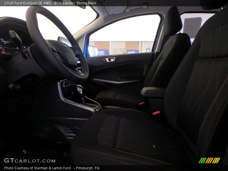 Blue Candy / Ebony Black 2018 Ford EcoSport SE 4WD