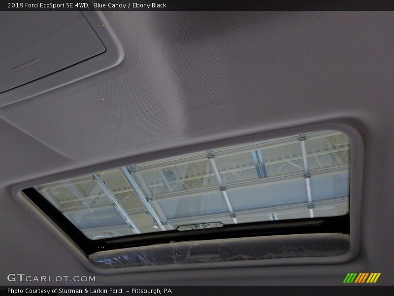 Blue Candy / Ebony Black 2018 Ford EcoSport SE 4WD