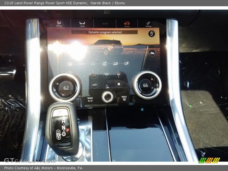 Narvik Black / Ebony 2018 Land Rover Range Rover Sport HSE Dynamic